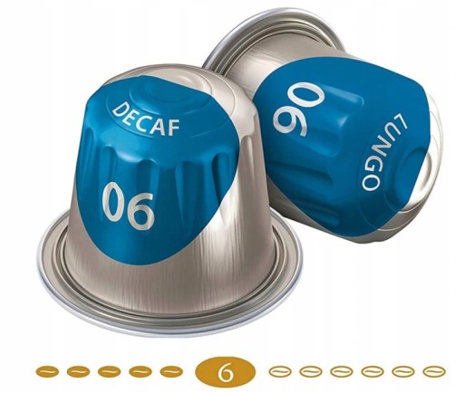 Kapsule pre Nespresso Caffe HAG Classico DECAF 10 - káva bez kofeínu