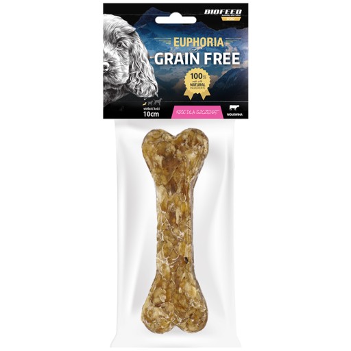 BIOFEED Prírodná hovädzia kosť pre šteňatá malých plemien, 10 cm