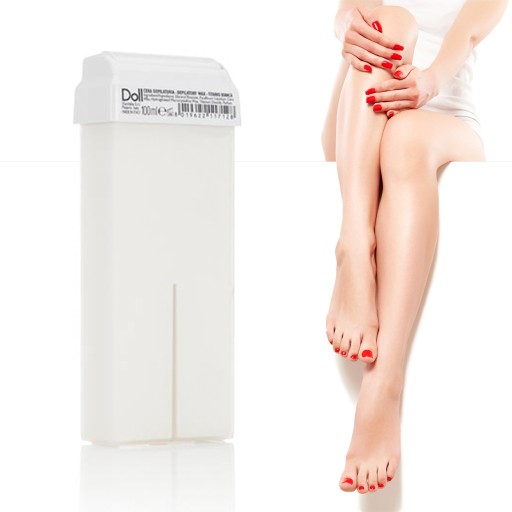 DOLL Xanitalia Depilačný vosk na odstraňovanie chĺpkov v rolke BIANCA 100ml