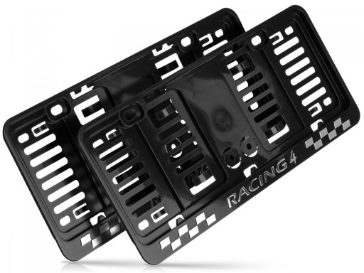 Rám ŠPZ, malý 305x 114 mm, 3D Racing