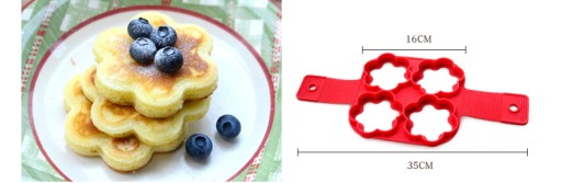 SILIKÓNOVÁ FORMA NA palacinky, kytičky