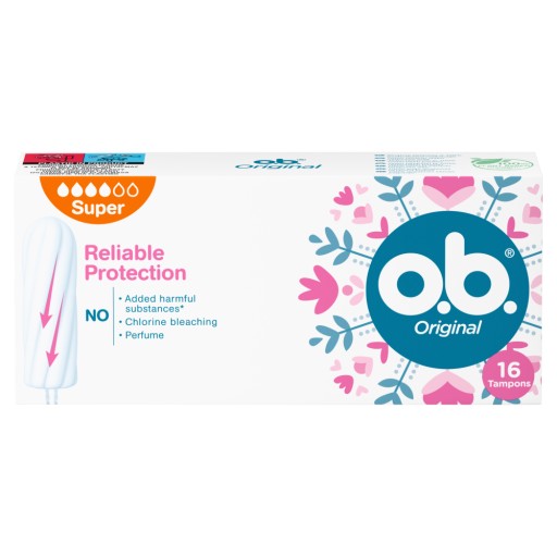 O.B. Originál Super tampóny 1 balenie - 16 ks