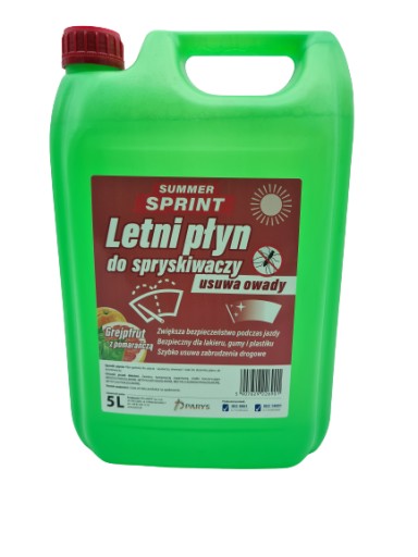 ATAS TEKULA DO UMÝVAČKY LETNÁ VÔŇA: GRAPEFRUIT A POMARANČ 5L ATAS