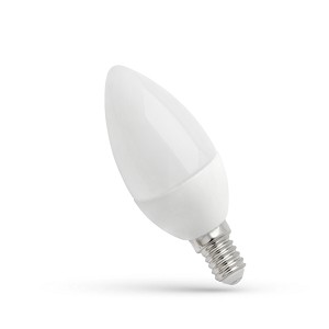 LED žiarovka na sviečku E14 1W 90lm teplá