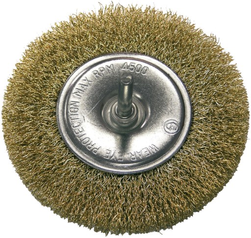 KOTÚČOVÁ KEFA 100MM MOSADZNÝ drôt Proline 32830