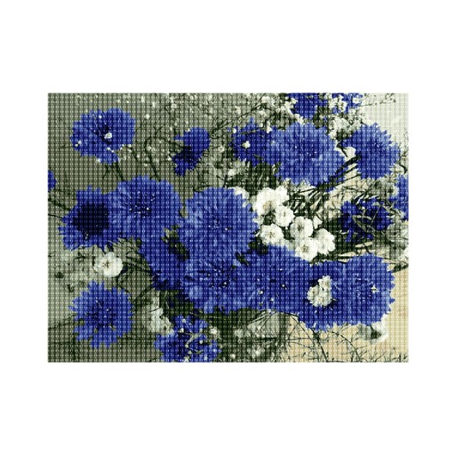 Diamantové vyšívanie Diamantové kvety 30x40cm DPX-02866