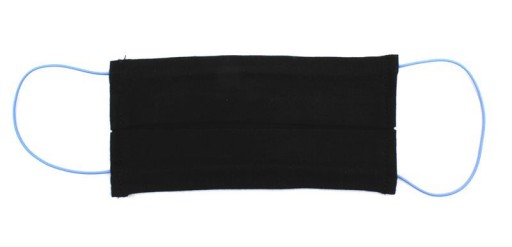 Ochranná maska, 1 vrstva, čierna L/XL