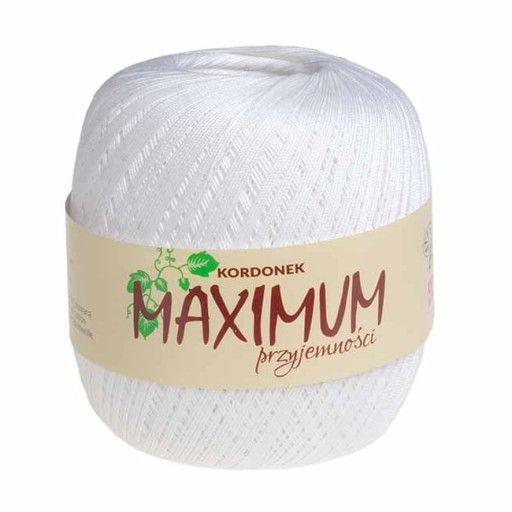 Cordonek Maximum 001 Biela