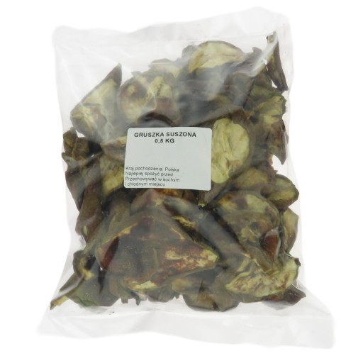 SUŠENÉ HRUŠKY 500G HRUŠKOVÉ ČIPY 0,5KG LEŠT