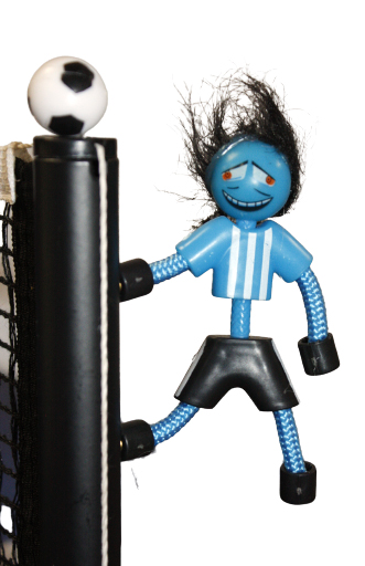 MAGNETICKÁ FUTBALOVÁ POSTAVIČKA S LOPTIČKOVÝM MAGNETOM EMAJ