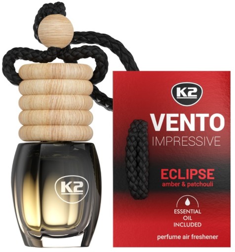 Osviežovač vône do auta K2 VENTO Solo Impressive ECLIPSE 8ml