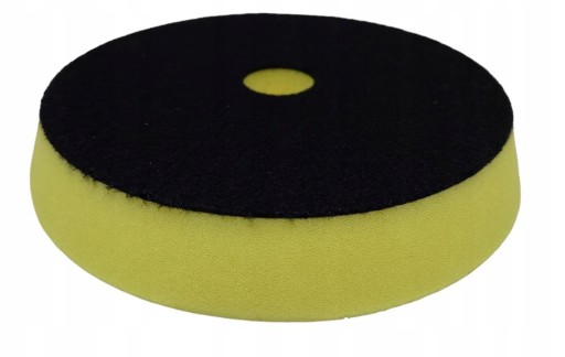 Žltý špongiový leštiaci pad 125mm tvrdý voštinový Kormax