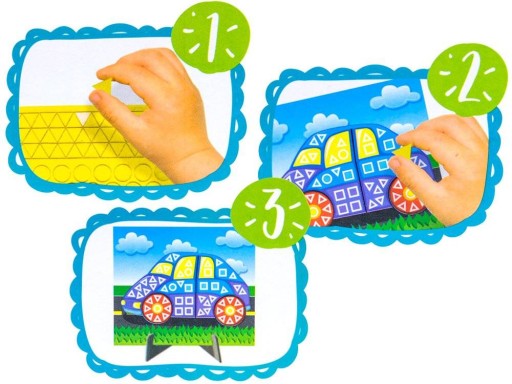 Kreatívna STICKER penová mozaika ZA2127