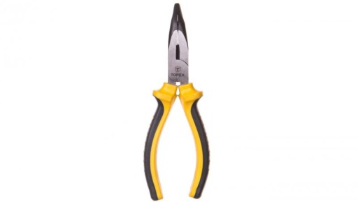 Predĺžené ohnuté kliešte 160 mm