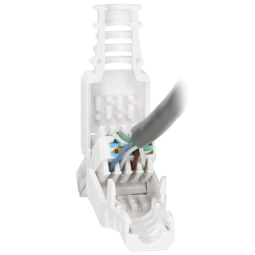 Beznástrojová zástrčka RJ-45 8P8C CAT.6 AWG 23-26
