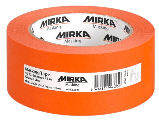 MIRKA oranžová maskovacia páska 48mm x 45m