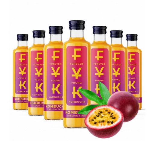 FYK Kombucha Marakuja 0,25l Nápoj Forever Young