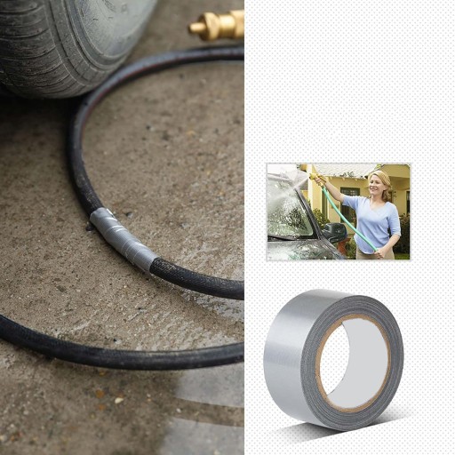 Páska na opravu potrubia 48mm/50m strieborná technická univerzálna