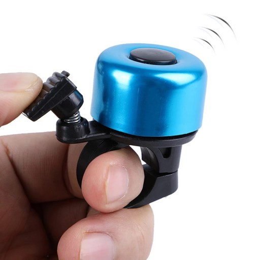 Mini hliníkový zvonček, zelený