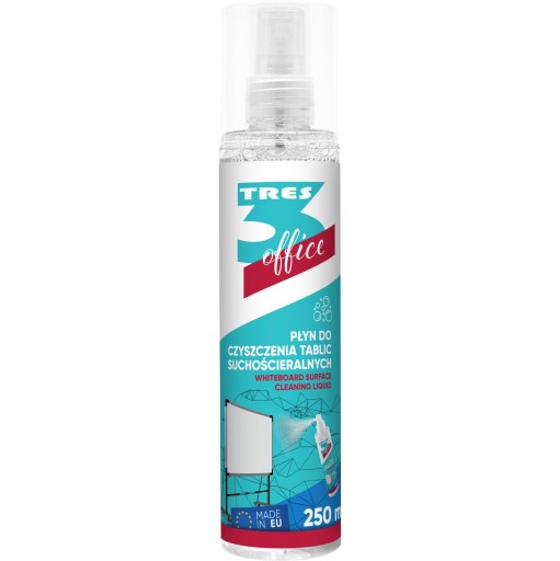 Tekutý sprej na čistenie tabúľ Tres 250 ml