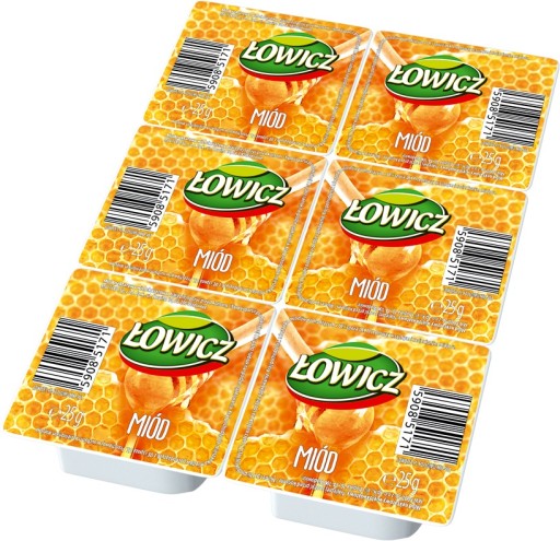 ŁOWICZ Viackvetý nektárový med mini 6x25g