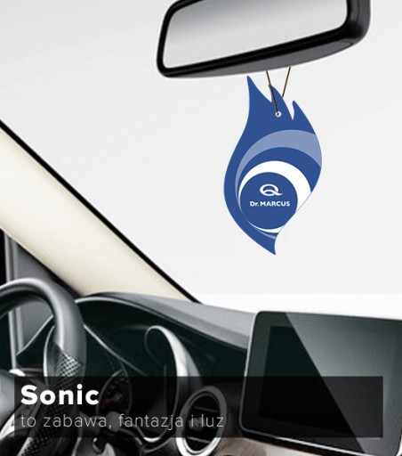 VIANOČNÝ STROMČEK Sonic, prívesok New Car