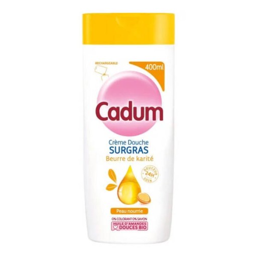 CADUM SURGRAS SPRCHOVÝ KRÉM S BAMBUCKÝM MASLO OCHRANA POKOŽKY 400 ml