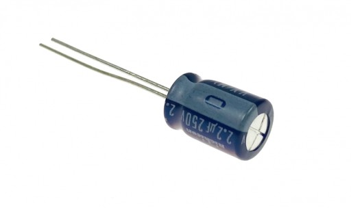 Elektrolytický kondenzátor 2,2uF/250V (8x13) 85C