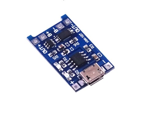 Li-Ion/Li-Pol nabíjačka TP4056 1A / 1S USB+ ochrana