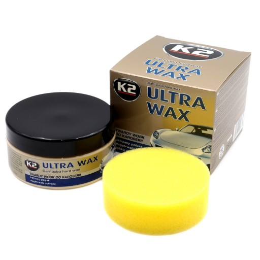 TVRDÝ VOSK NA FARBU K2 ULTRA VOSK 250G, ŠPONG