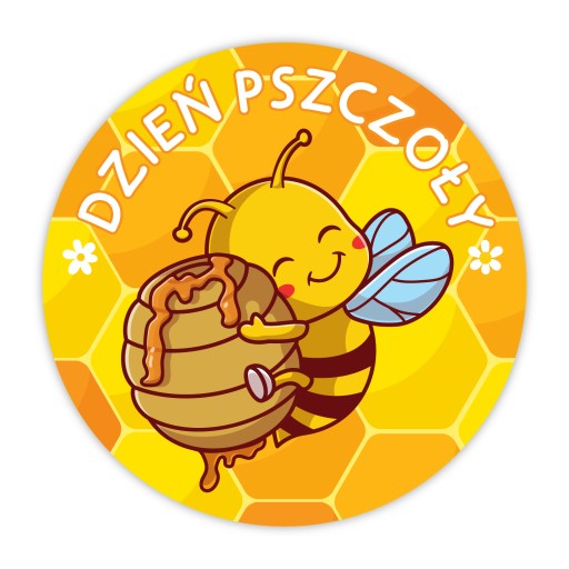 PRÍLEŽITOSTNÉ NÁLEPKY KU DŇU VČIEL - PRE DETI V ŠKOLKÁCH (24x)