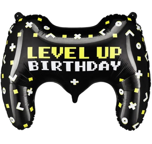 Fóliový balón PAD hra na konzole GAMEPAD herný párty prehrávač 1-99 HEL 72cm