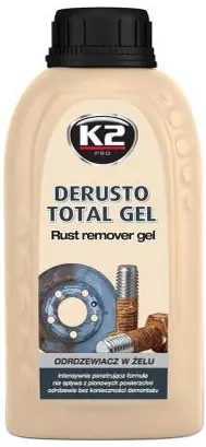 DERUSTO TOTAL GEL ODSTRAŇOVANIE HRDZE 250ML GEL
