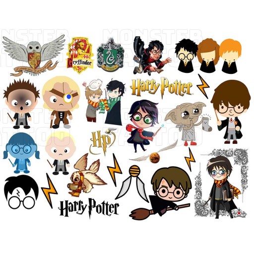 UMÝVAJÚCE DOČASNÉ TETOVANIE PRE DETI HARRY POTTER ORIGINÁLNE DIZAJNY