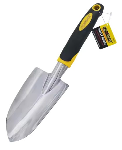 Záhradná lopatka na sadenie rastlín, široká záhradná zemná lopatka, hliník