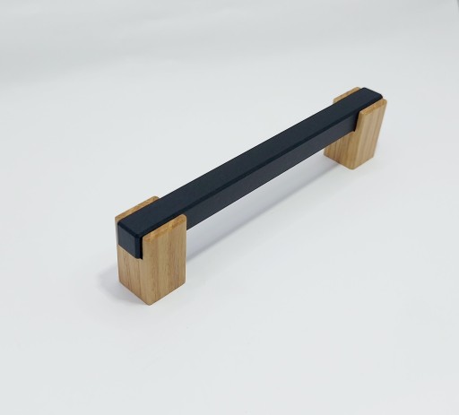 Nábytková úchytka Zábradlie, dĺžka 180, veľkosť 160mm, MATNÁ ČIERNA