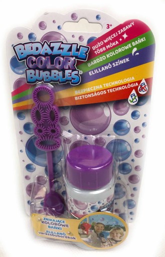 BEDAZZLE FAREBNÉ BUBLINY MODRÉ MYDLOVÉ BUBLINY