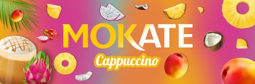 Sladká káva Cappuccino dračie ovocná dezertná pena bez espressovača 40g Mokate