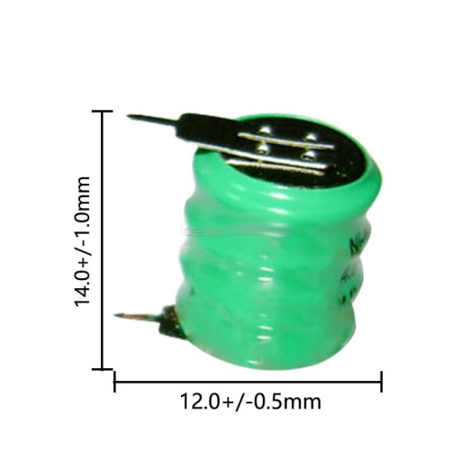 batéria TLAČIDLÁ BATÉRIA 4,8V 20mAh Ni-MH
