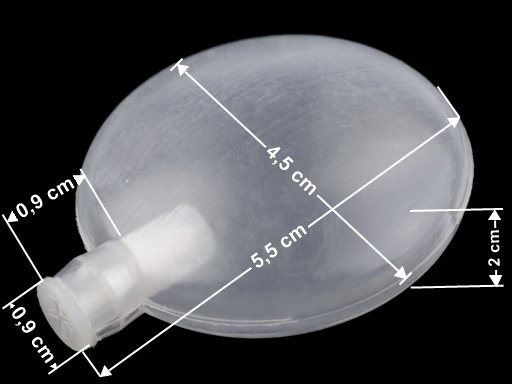 VEĽKÁ PLOCHÁ HRAČKA HRAČKA 45mm TAŠKA