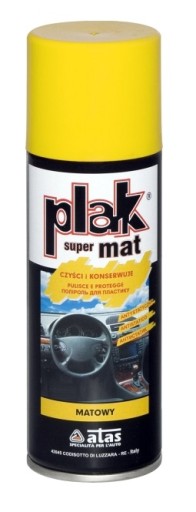 AUTOPLAK NA KOKPIT PLASTOVÁ PODLOŽKA 200ML CITRÓN