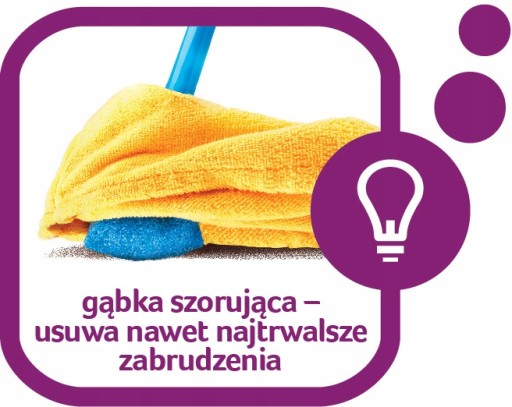 GOSIA žltý mop - šaty - mikrovlákno - náhradné