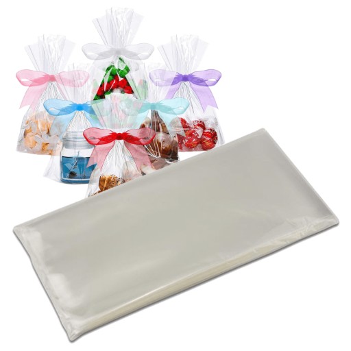 CELOFÁNOVÉ SÁČKY CUKRÍKY DARČEK PP BG 10x15cm