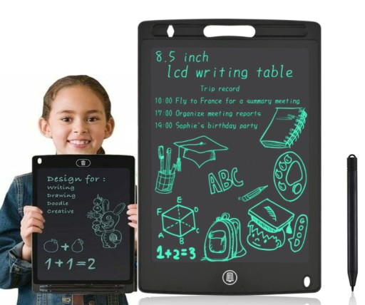 LCD GRAFICKÝ TABLET NA KRESLENIE, 8,5