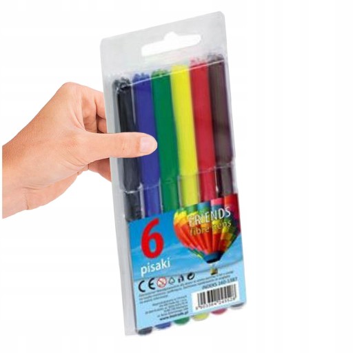 Fixky Fixky Friends Fiber Pens 6 l
