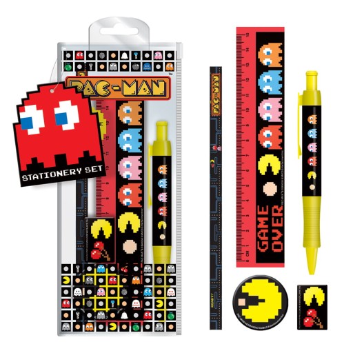 Sada školských pomôcok Pac-Man Characters