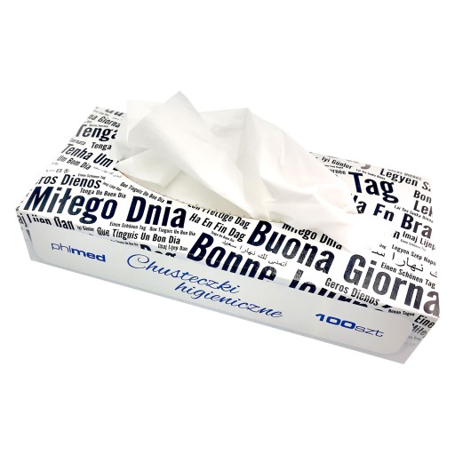 Hygienické utierky 2W 100 ks Pekný deň