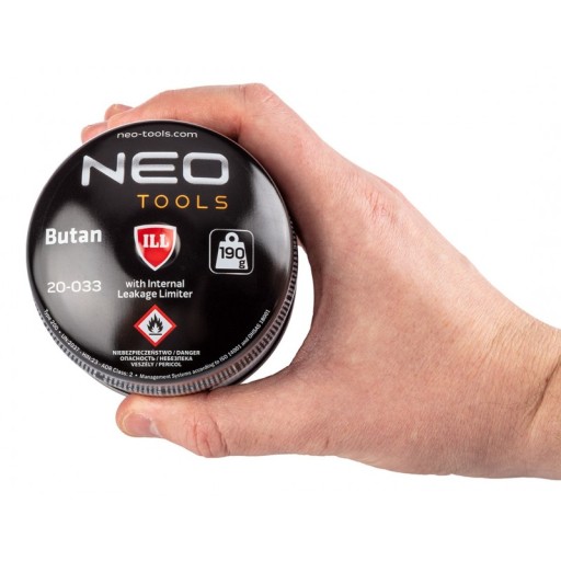 Neo butánová plynová kartuša 190g univerzálna s hrotmi