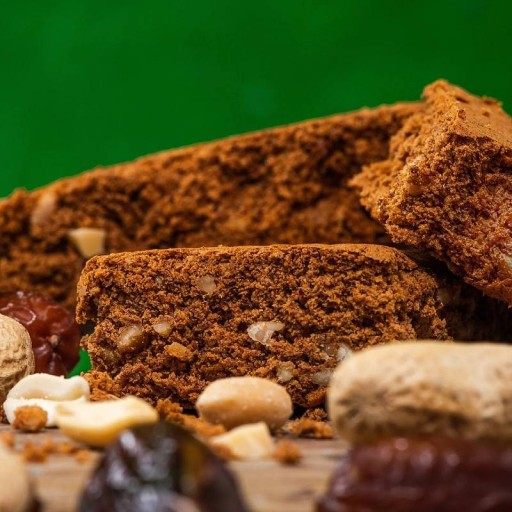 ORIEŠKOVÝ PROTEÍNOVÝ KOLÁČ BEZ PRIDANÉHO CUKRU, BEZLEPKOVÝ 40 g - DOBRÝ SQ