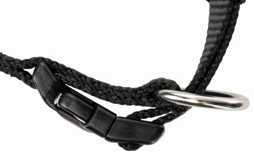Prémiový golier, XXS–XS: 15–25 cm/10 mm, čierny